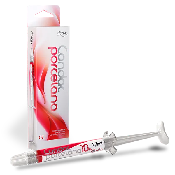 FGM Condac Porcelain kondicioner na keramiku 2,5ml(10%kyselina fluorovodíková)