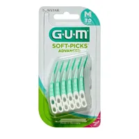 GUM Soft-Picks Advanced Regular masážní mezizubní kartáčky, 30 ks