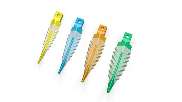 Garrison Strata-G klínky, modré (malé), 100 ks