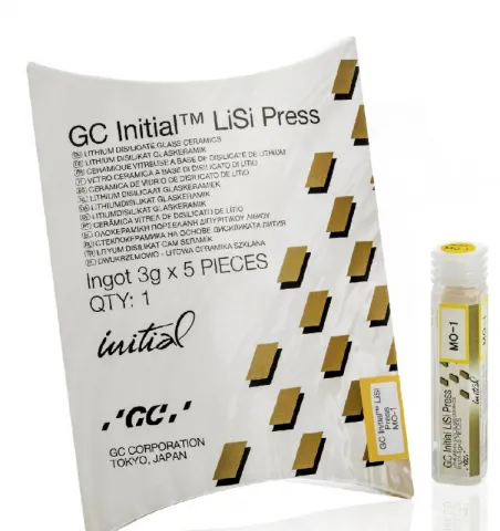 GC Initial LiSi Press, MT-C2, 3g x 5