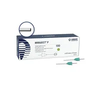 Miraject P karpulové jehly tupé 0,8x25mm G21, 100ks zelené