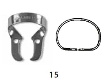 Spona Kofferdam č.15