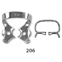 Spona Kofferdam č.206
