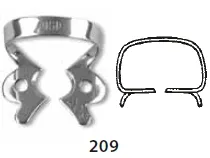 Spona Kofferdam č.209