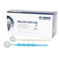 Zrcátka Brillant Anti-Fog 50ks bílé
