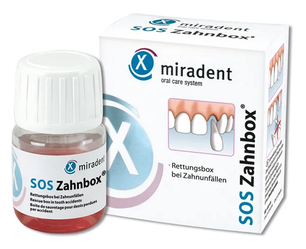 miradent SOS Zahnbox
Zahnrettungsbox (D/FR/GB)