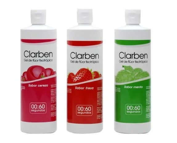 Fluoride gel Clarben třešeň 500 ml