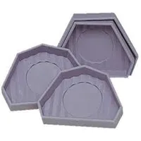 Formy na sádrové modely - sada  4 ks