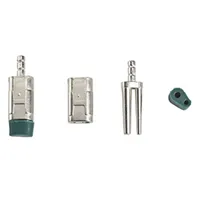 Dvojité čepy s pouzdrem a zátkou 13 mm 100 ks