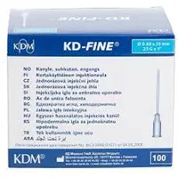 Jehla inj. modrá 0,60x30 23G 100ks KDM