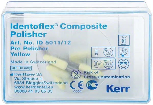 Identoflex (kompozita) lešticí sada 12ks