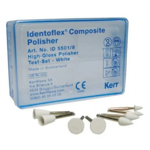 Identoflex (kompozita) testovací sada bílá 8ks