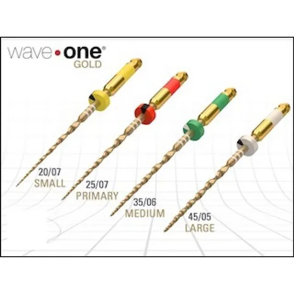 WaveOne GOLD Small žluté 6ks 25mm