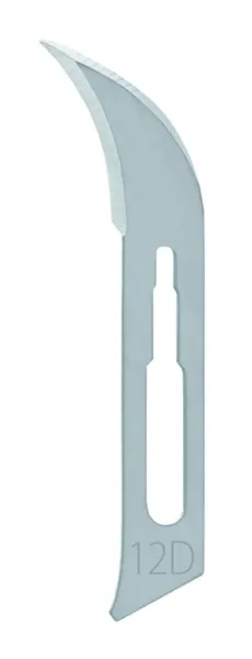 Čepelka skalpelová; fig. 12d