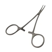 Halsted-Mosquito svorka zahnutá; 1×2 zuby; 12,5 cm