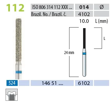 Brousek diamantový FG XL;806.314.112.524.014