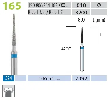 Brousek diamantový FG;806.314.165.524.010