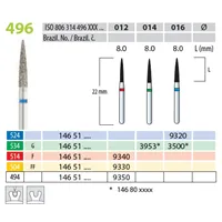Brousek diamantový; FG 806.314.496.504.012
