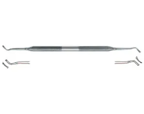 Zešikmovač gingiválních okrajů distální; 16,6 cm