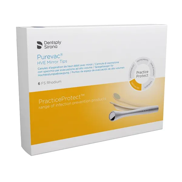Savky se zrcátkem 6ks (Purevac HVE- rhodium) CD2006