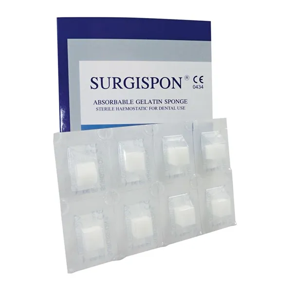 Surgispon peletky ( 1x1x1cm ) 32ks