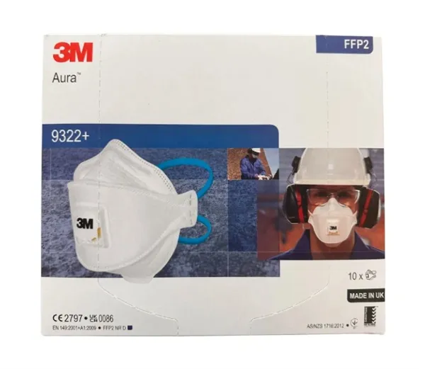 Respirační maska 9322+ s ventilkem  1ks