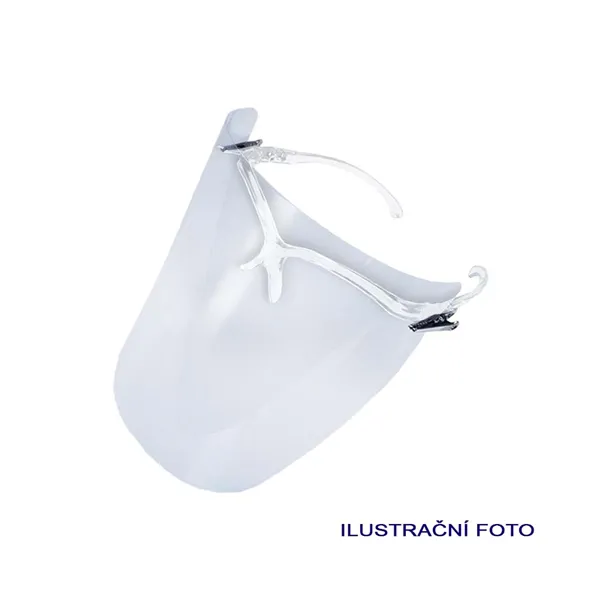 CERKAMED Ochranný štít Comfort Standart 1 obroučka transp. + 10 fólií