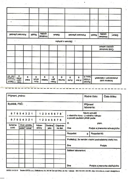 DITIS Laboratorní štítek 100ks (1145330)