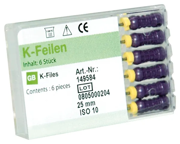 ORBIS K-File, ISO 020, L25, balení 6 ks