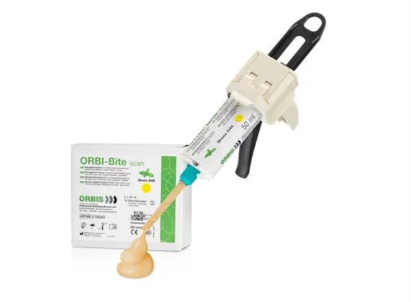 ORBIS Orbi-Bite kartuše 2x50ml,12míchacích kanyl, žlutá máta fast