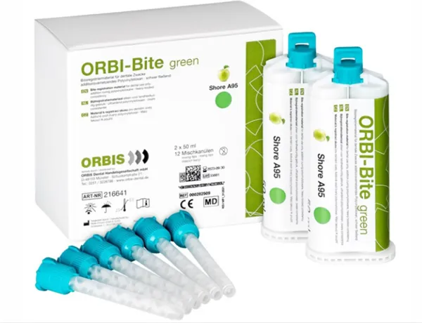 ORBIS Orbi-Bite kartuše 2x50ml,12míchacích kanyl, zelené jablíčko