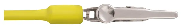 ORBIS Držák roušek plastový, délka 48 cm, neonově žlutý, 5 ks