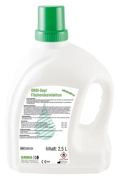 ORBIS ORBI-Sept desinf. bez alkoholu 2,5L( postř.plochy)