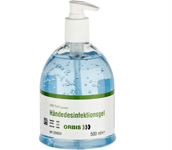 ORBIS ORBI-Touch dezinfekční gel s dávkovací pumpičkou 500 ml