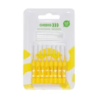 ORBIS mezizubní kartáček, 0,7 mm, barva žlutá, 8 ks