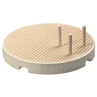 ORBIS Kruhový voštinový držák s keramickými čepy, průměr 8 cm, set, 2 × držák, 20 ks čepů