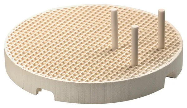 ORBIS Kruhový voštinový držák s keramickými čepy, průměr 8 cm, set, 2 × držák, 20 ks čepů