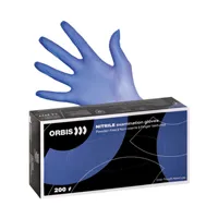 ORBI-Touch rukavice nitrilové, fialové, velikost S  200 ks