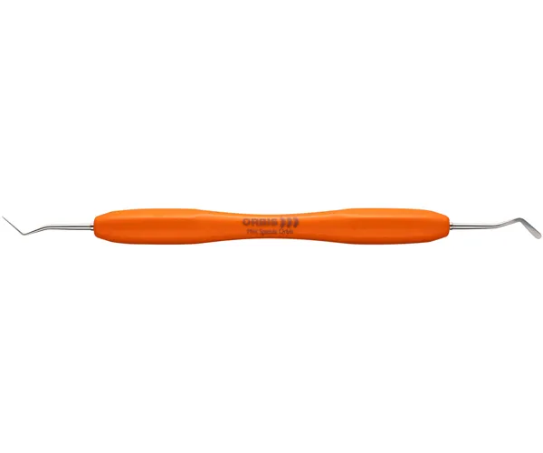 ORBIS hladítko Mini PDO 444-445 silikonové držátko Ergo, oranžové