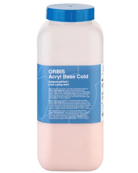 ORBIS Acryl Base Cold akrylový plast na protézy liquid , růžový  1000g