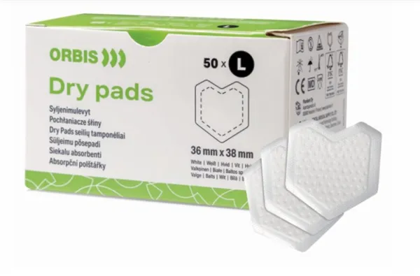 ORBIS Sušicí polštářky velké, 50 ks