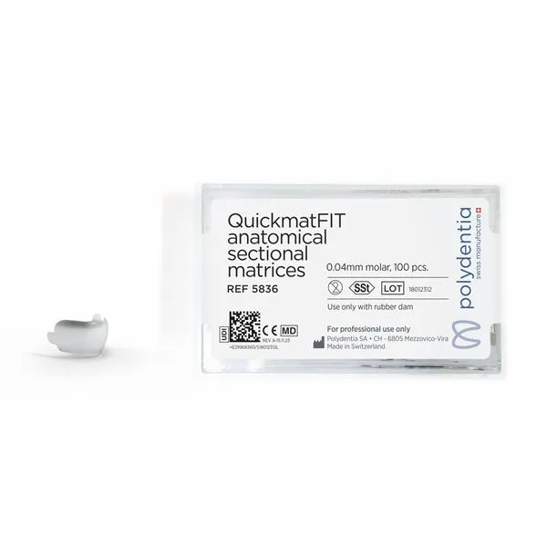 QuickmatFit matrice premolár, 0.04mm  - 100 ks