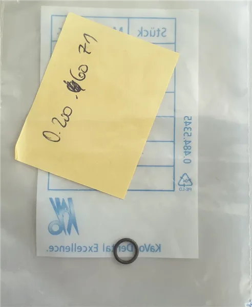 O-ring 1,5x1 