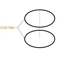 O-ring 25,07x2,62