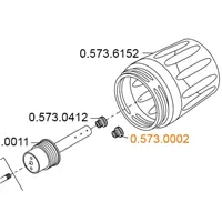KaVo PROPHYflex 3 2018 - regulátor průtoku otvor P K (méně prášku)