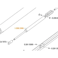 KaVo plynová pružina 750N světlo 540 LED