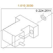 Solenoidový ventil NC pro pohárek (0.211.6145) set