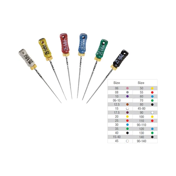 VDW Sterile K-File 21mm/06 (6ks) růžové (0313705)