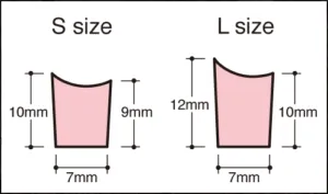 Yamahachi Bite rim stick L, červené tyčinky 25cm, 50ks