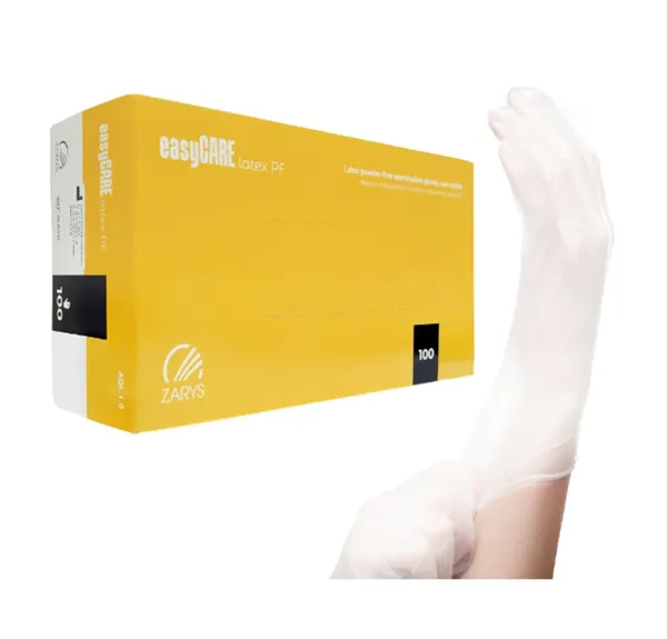 Rukavice EasyCare latex bez pudru XL 100ks